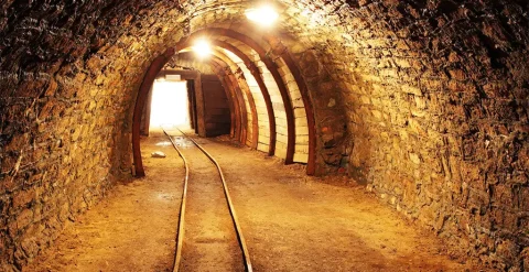 Khewra salt mine inside